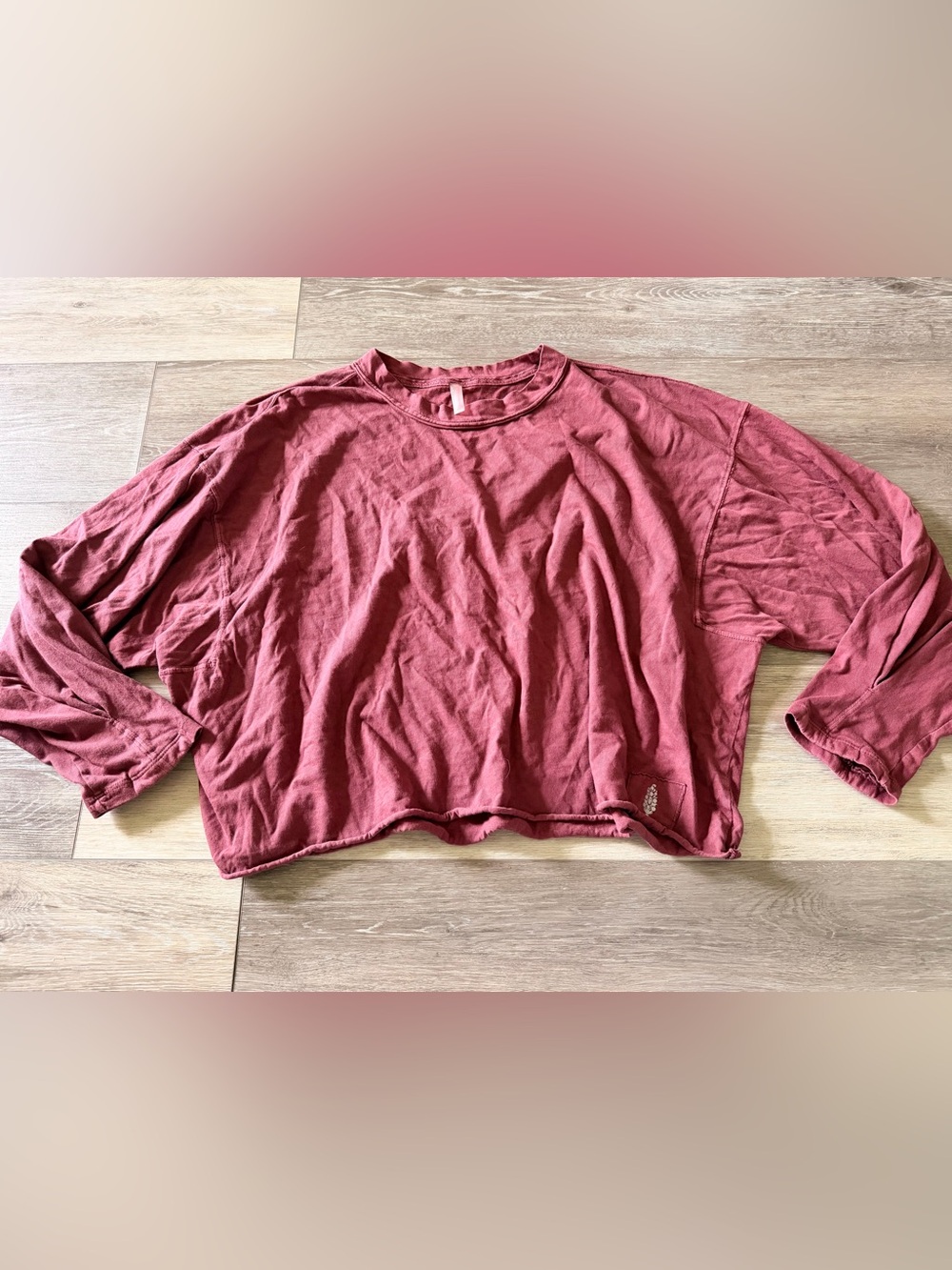 FP Movement Long Sleeve Crop Top - Large